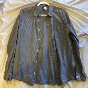 H&M Divided Cotton Button Up